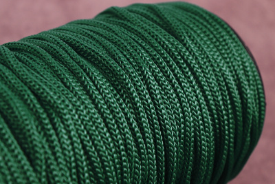 Шнур полипропиленовый 5мм Т.Зеленый 13 - изображение