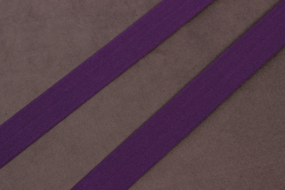Трикотажная бейка 20мм Фиолетовый матовый - изображение