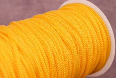 Шнур полипропиленовый 5мм Желтый 06 - изображение