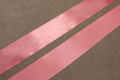 Лента атласная 50мм Розовый Н37 - изображение