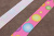 Репсовая лента с рисунком 15мм Пузыри Розовый/зеленый/голубой/оранжевый/фиолетовый/желтый
