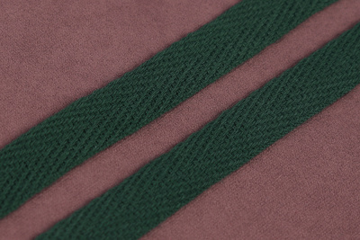 Киперная лента 10мм Т.Зеленый 617 - изображение