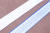 Репсовая лента 25мм с рисунком Кружево Белый/Синий/Голубой