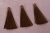 Кисти вискозные 65мм Шоколадный 034