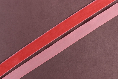 Лента бархатная 20мм Т.Розовый 8534 - изображение