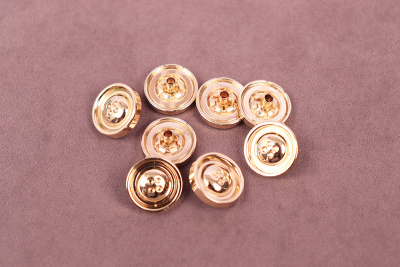 Кнопки пробивные 15мм декоративная Пуговица Золото - изображение