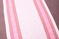 Ткань полотенечная полулен 50 полоса Бордовый.Розовый.Белый(011051.8) - Сибтекстиль(1)