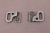 Застежка для бюстгалтера 10мм Т.Серебро