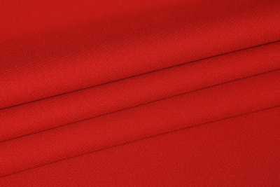 Ткань костюмная 21010 225 гр/м.кв. Красный - изображение