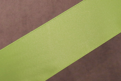 Лента атласная 50мм Салатовый 051 - изображение