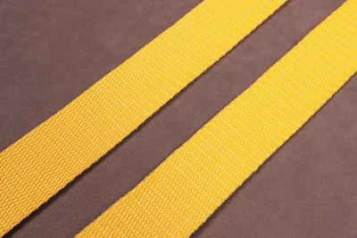 Лента ременная 30мм стропа Желтый - изображение