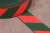 Тесьма эластичная 40мм Зеленый/красный