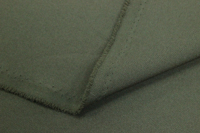 Габардин однотонный Хаки - изображение