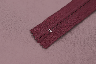 Молния 18см Т5 неразъемная спираль  Бордовый 179 - изображение