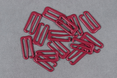 Крючок бельевой 18мм металл Т.Красный - изображение