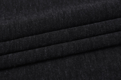 Пальтовый трикотаж 2112691 Т.серый меланж - изображение