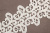 Кружево гипюр 90мм Ажурное АРТ.1008 Белый