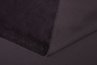 Спортивный бархат Серо-коричневый - изображение