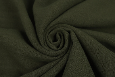 Лен-вискоза Т.хаки - изображение