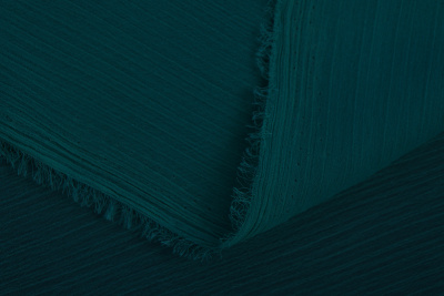 Шифон-креш 073-75 Изумрудный - изображение