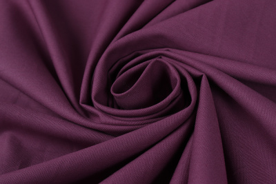 Хлопок однотонный 100гр/м.кв. Баклажан - изображение