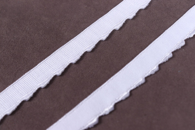 Резинка отделочная становая 12мм Белый - изображение