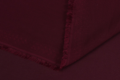 Шифон однотонный Вишневый - изображение