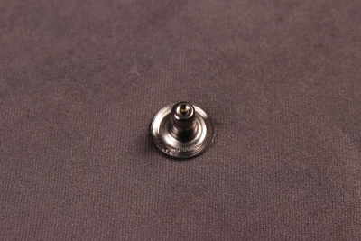 Кнопки пробивные 15мм Альфа Т.никель - изображение