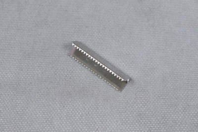 Наконечник-зажим 7*30мм для стропы Металл Никель - изображение