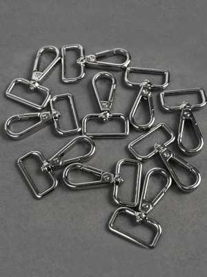 Карабин 25мм для сумок Никель - изображение