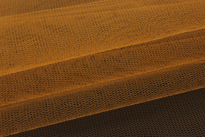 Фатин жесткий Оранжево-коричневый 36 - изображение