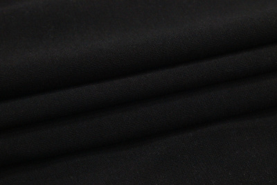 Кулирная гладь с лайкрой 220 гр/м2 Сompact Penye Черный - изображение