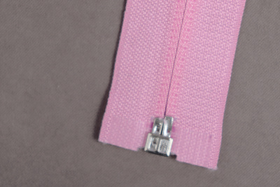 Молния 80см Т5 разъёмная спираль  Св.Розовый  0134 - изображение