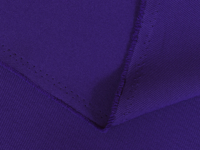 Габардин однотонный Фиолетовый - изображение