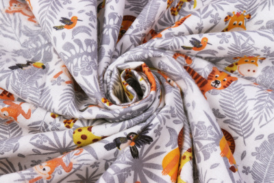 Фланель набивная Сафари - изображение