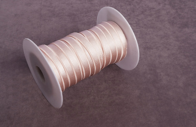 Резинка для бретелей 10мм Глянец Серебристый пион - изображение