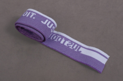 Горловина 30*500мм трикотажная JUSTDOIT Сиреневый/Белый - изображение