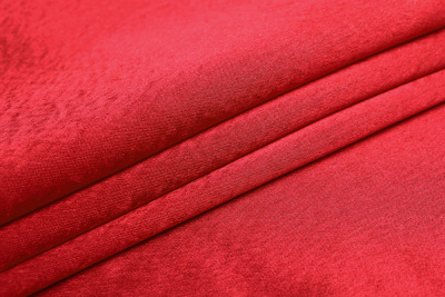 Креп-сатин однотонный Красный - изображение