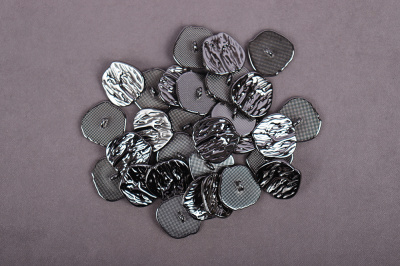 Пуговицы на ножке 20мм МЕ 708 Т.Никель - изображение