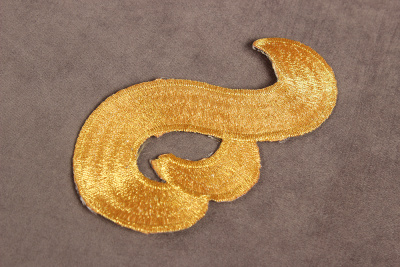 Термоаппликация Орнамент Золото 4186 - изображение
