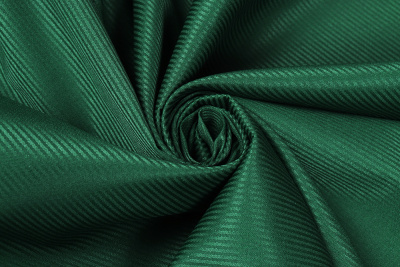 Столовая ткань Журавинка полоска Изумрудный 24/361003 - изображение