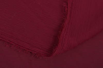 Шифон-креш 073-75 Бордовый - изображение
