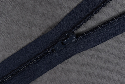 Молния разъемная 75см Т5 спираль Gamma Т.Синий 318 - изображение