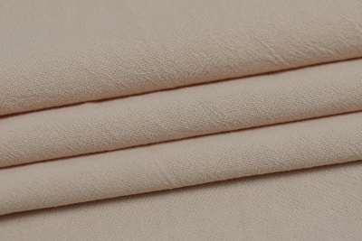 Хлопок стоунвош 8020 Бежевый - изображение