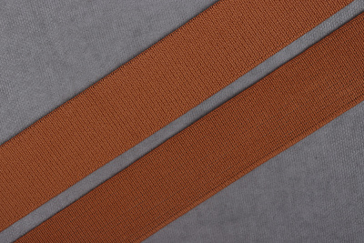 Тесьма эластичная тканая 30мм Башмачная Горчичный - изображение