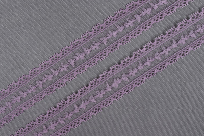 Кружево 20мм  Грязно-сиреневый - изображение