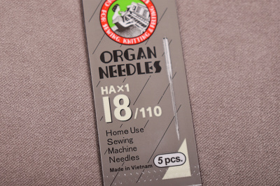 Иглы универсальные №110 5шт Organ мягкая упаковка - изображение
