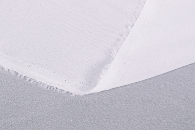 Шифон пич 60 гр/м.кв. Белый - изображение