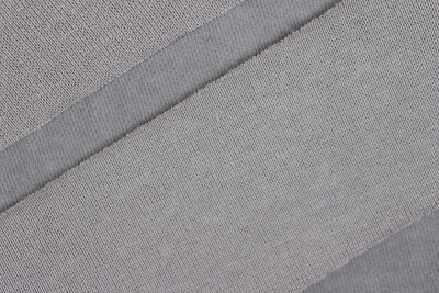 Трикотажная бейка  рибана 60мм Св.Серый - изображение