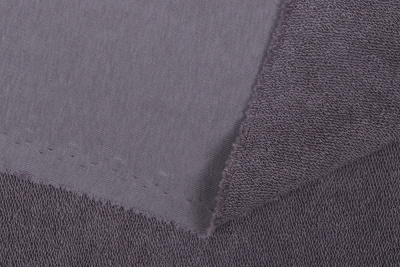 Полотно футерованное 3-нитка 320-330гр/м.кв.петля Серый - изображение